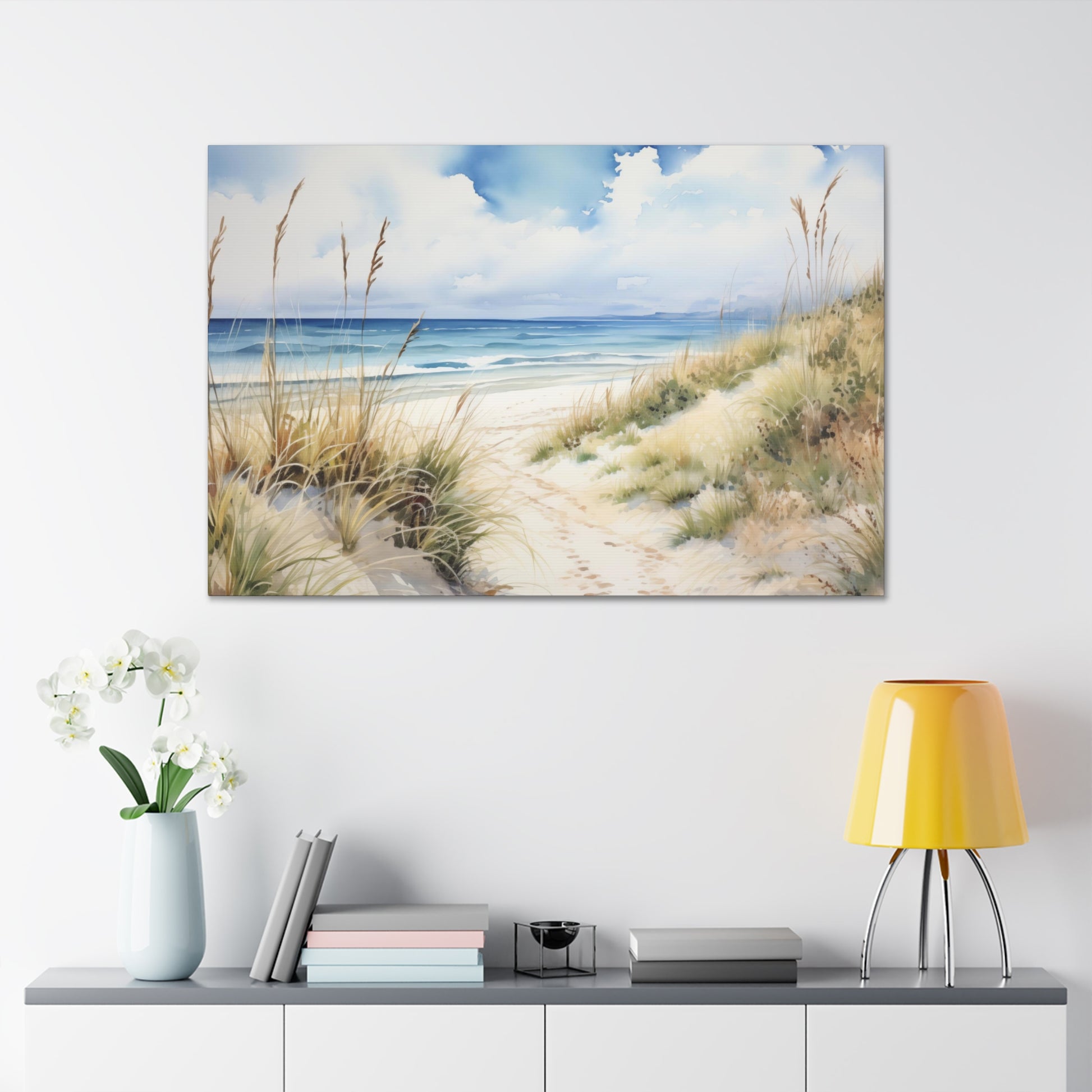 Casual Sand Dollar Beach Life Animals & Insects Graphic Art Gallery Wrapped  Canvas Print Wall Art 