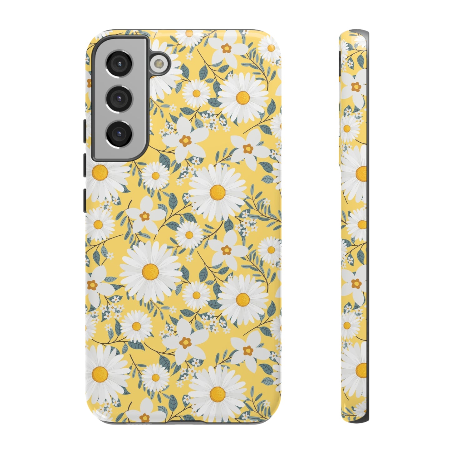 Daisy Iphone 14 13 12 Pro Case, Yellow Flowers Floral Cute Aesthetic Tough Cases 11 8 Plus X XR XS Max Pixel Galaxy S23 s22 Phone Starcove Fashion