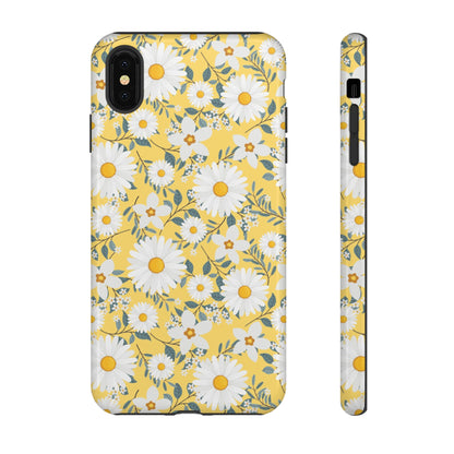 Daisy Iphone 14 13 12 Pro Case, Yellow Flowers Floral Cute Aesthetic Tough Cases 11 8 Plus X XR XS Max Pixel Galaxy S23 s22 Phone Starcove Fashion