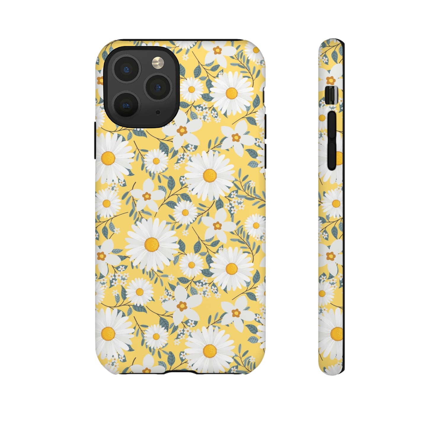 Daisy Iphone 14 13 12 Pro Case, Yellow Flowers Floral Cute Aesthetic Tough Cases 11 8 Plus X XR XS Max Pixel Galaxy S23 s22 Phone Starcove Fashion