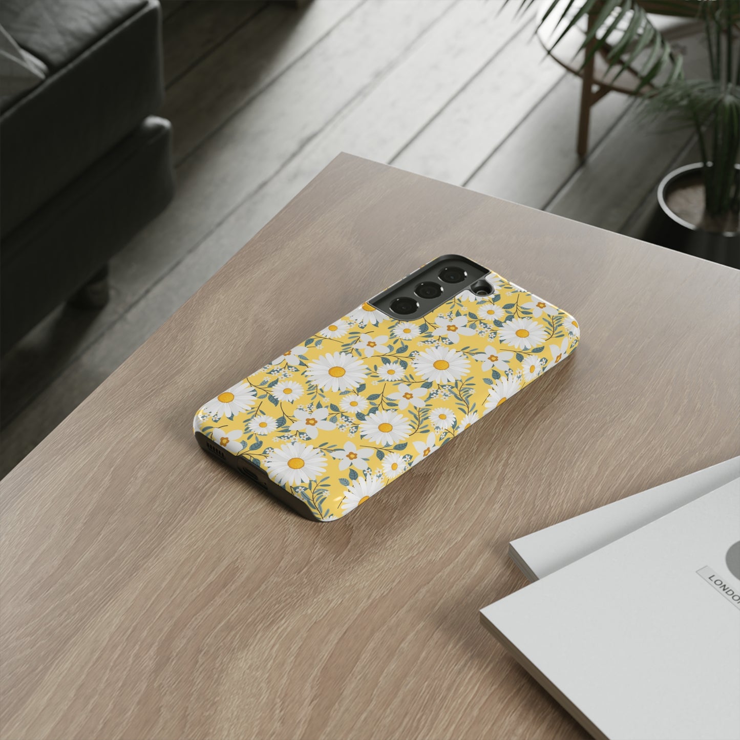 Daisy Iphone 14 13 12 Pro Case, Yellow Flowers Floral Cute Aesthetic Tough Cases 11 8 Plus X XR XS Max Pixel Galaxy S23 s22 Phone Starcove Fashion