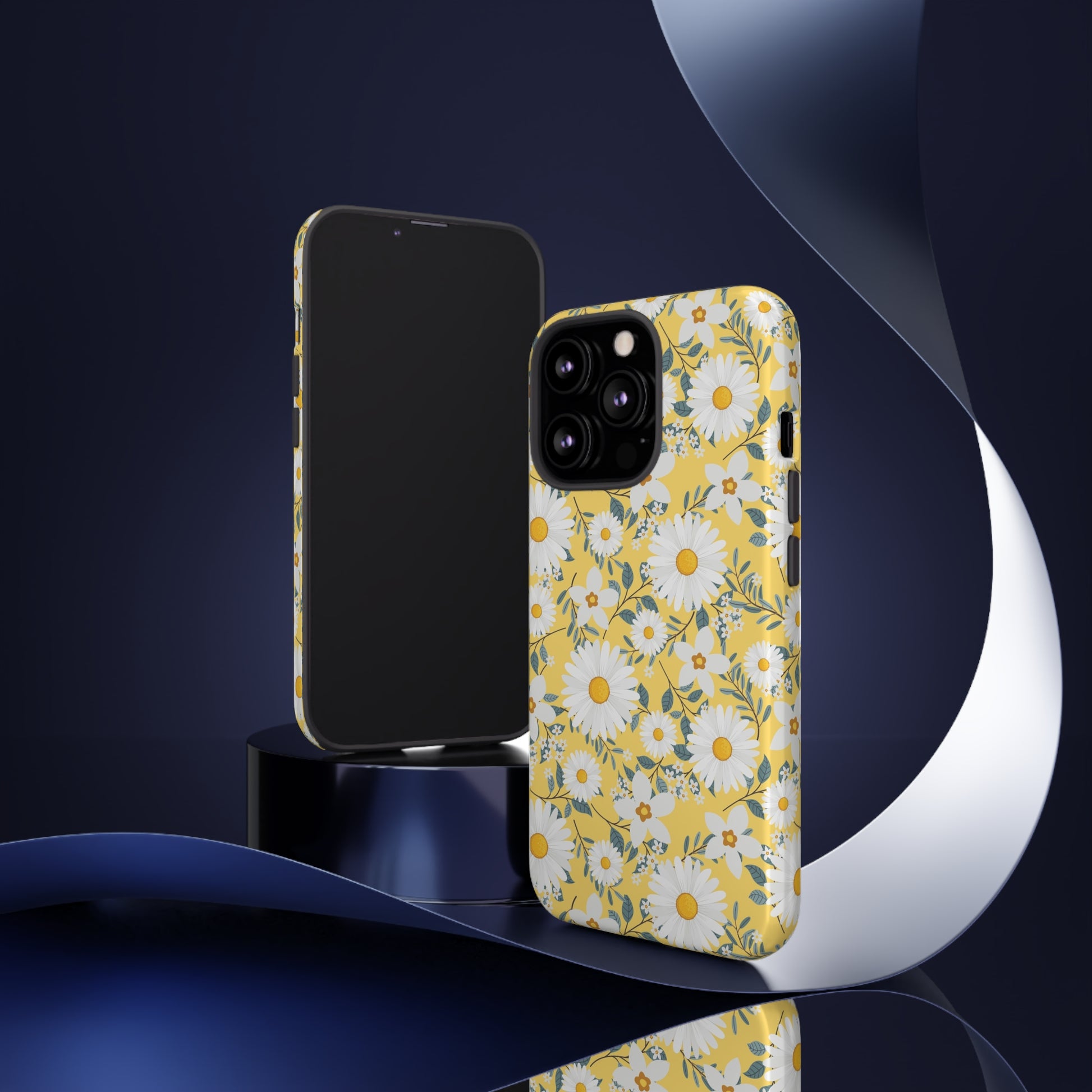 Daisy Iphone 14 13 12 Pro Case, Yellow Flowers Floral Cute Aesthetic Tough Cases 11 8 Plus X XR XS Max Pixel Galaxy S23 s22 Phone Starcove Fashion