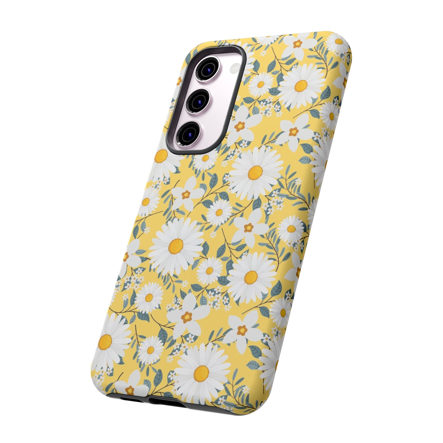 Daisy Iphone 14 13 12 Pro Case, Yellow Flowers Floral Cute Aesthetic Tough Cases 11 8 Plus X XR XS Max Pixel Galaxy S23 s22 Phone Starcove Fashion