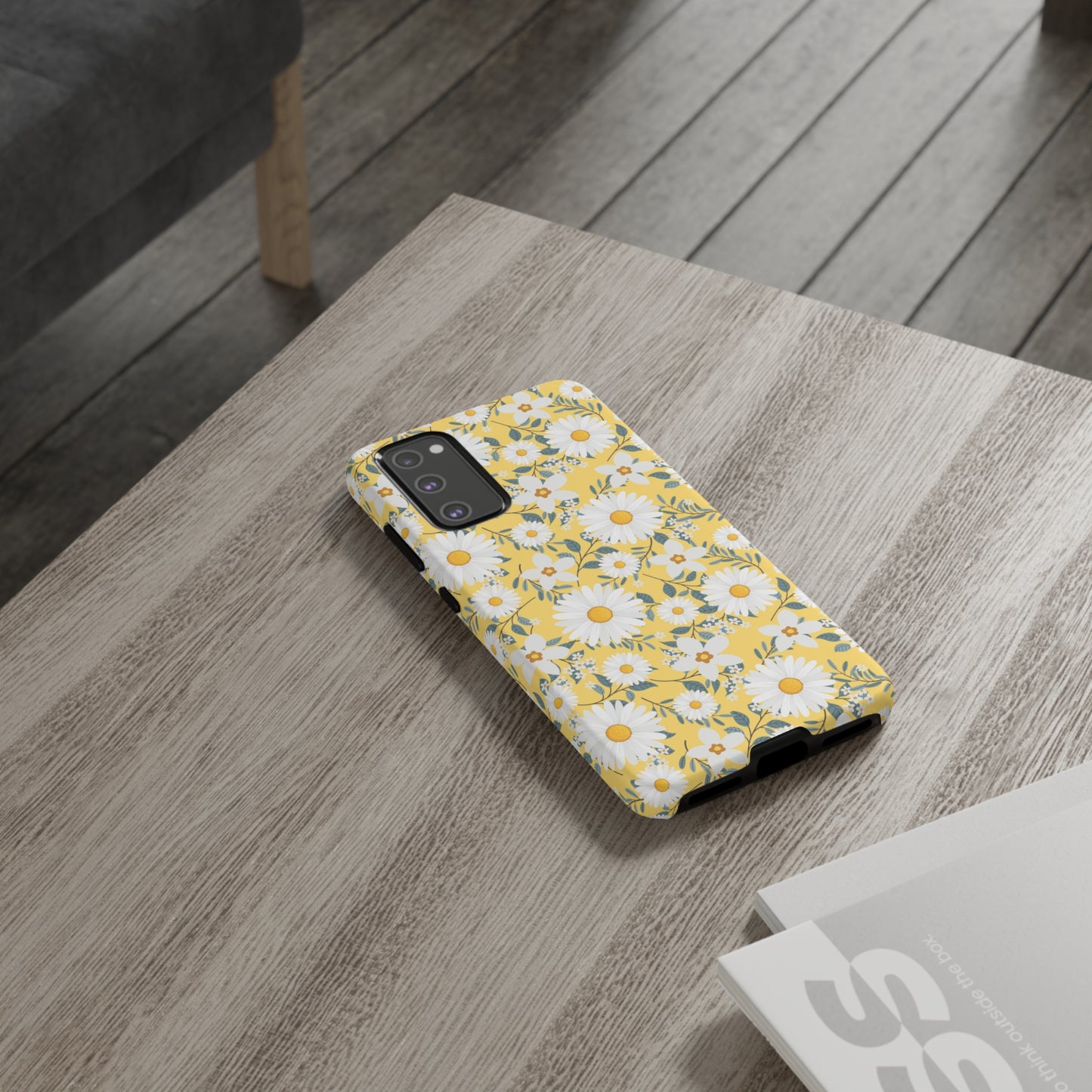 Daisy Iphone 14 13 12 Pro Case, Yellow Flowers Floral Cute Aesthetic Tough Cases 11 8 Plus X XR XS Max Pixel Galaxy S23 s22 Phone Starcove Fashion