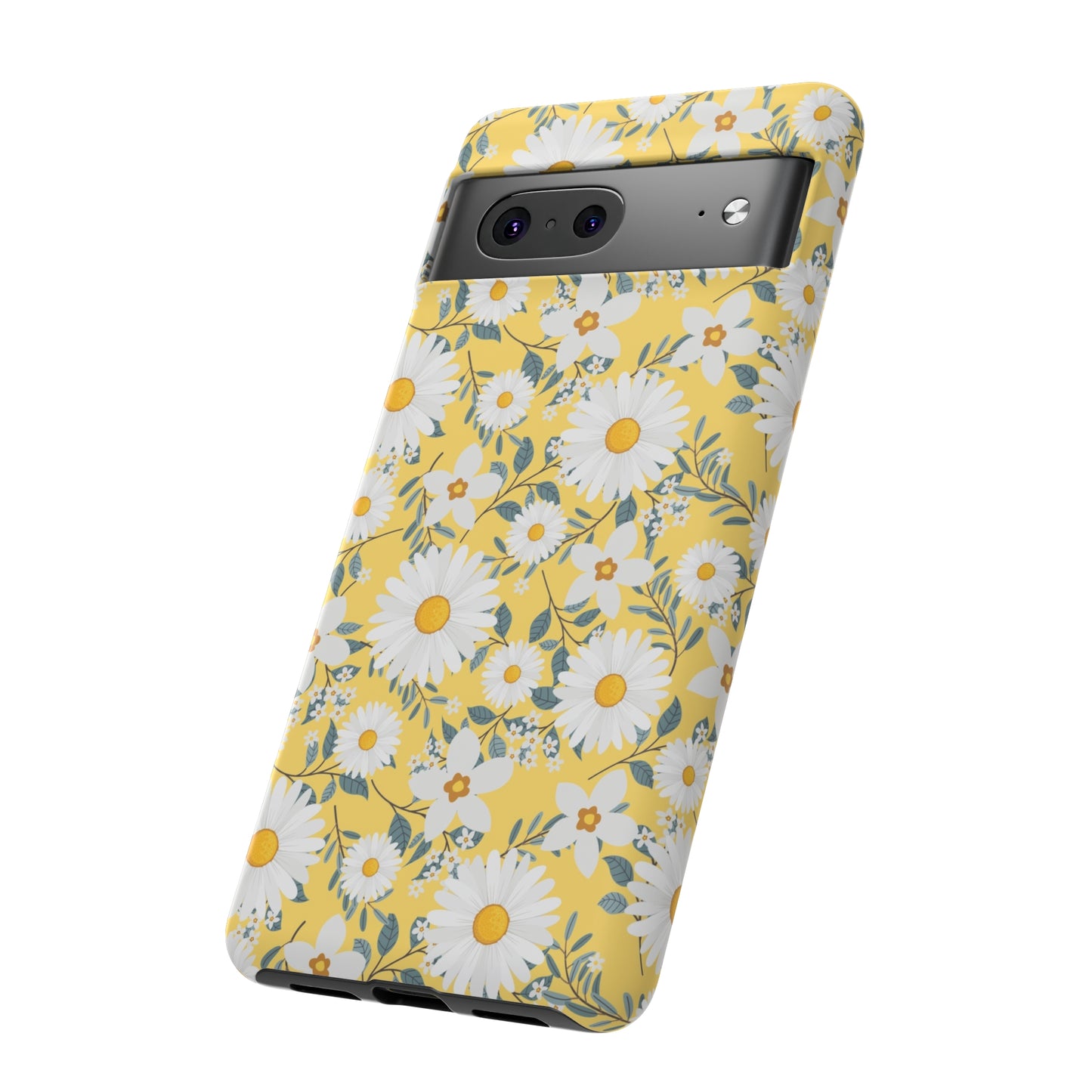 Daisy Iphone 14 13 12 Pro Case, Yellow Flowers Floral Cute Aesthetic Tough Cases 11 8 Plus X XR XS Max Pixel Galaxy S23 s22 Phone Starcove Fashion