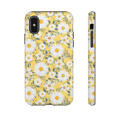 Daisy Iphone 14 13 12 Pro Case, Yellow Flowers Floral Cute Aesthetic Tough Cases 11 8 Plus X XR XS Max Pixel Galaxy S23 s22 Phone Starcove Fashion