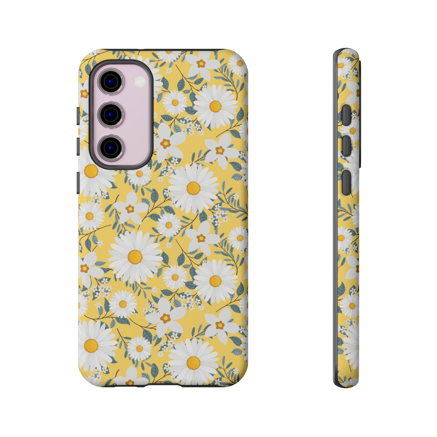 Daisy Iphone 14 13 12 Pro Case, Yellow Flowers Floral Cute Aesthetic Tough Cases 11 8 Plus X XR XS Max Pixel Galaxy S23 s22 Phone Starcove Fashion