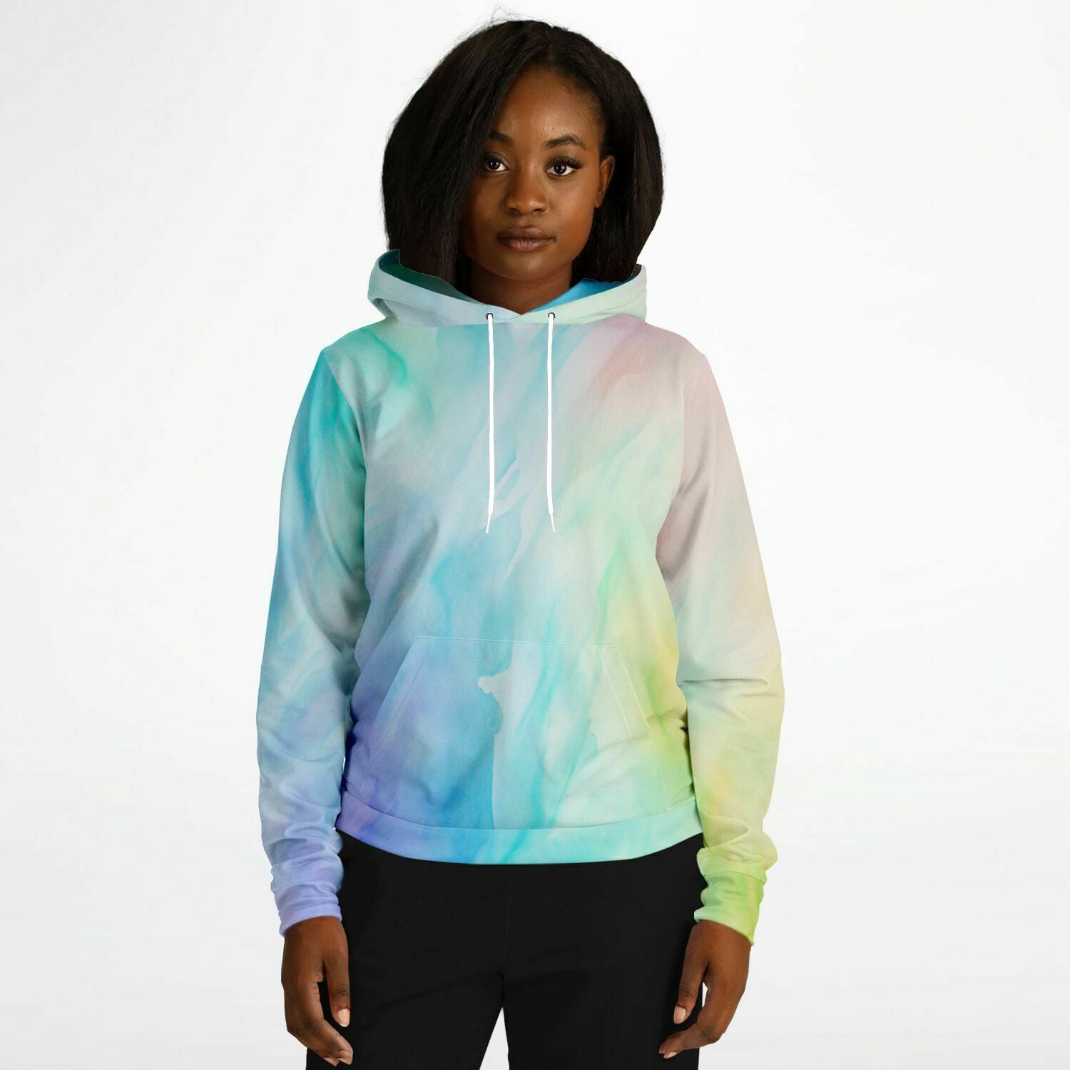 Pastel tie dye zip up hoodie new arrivals