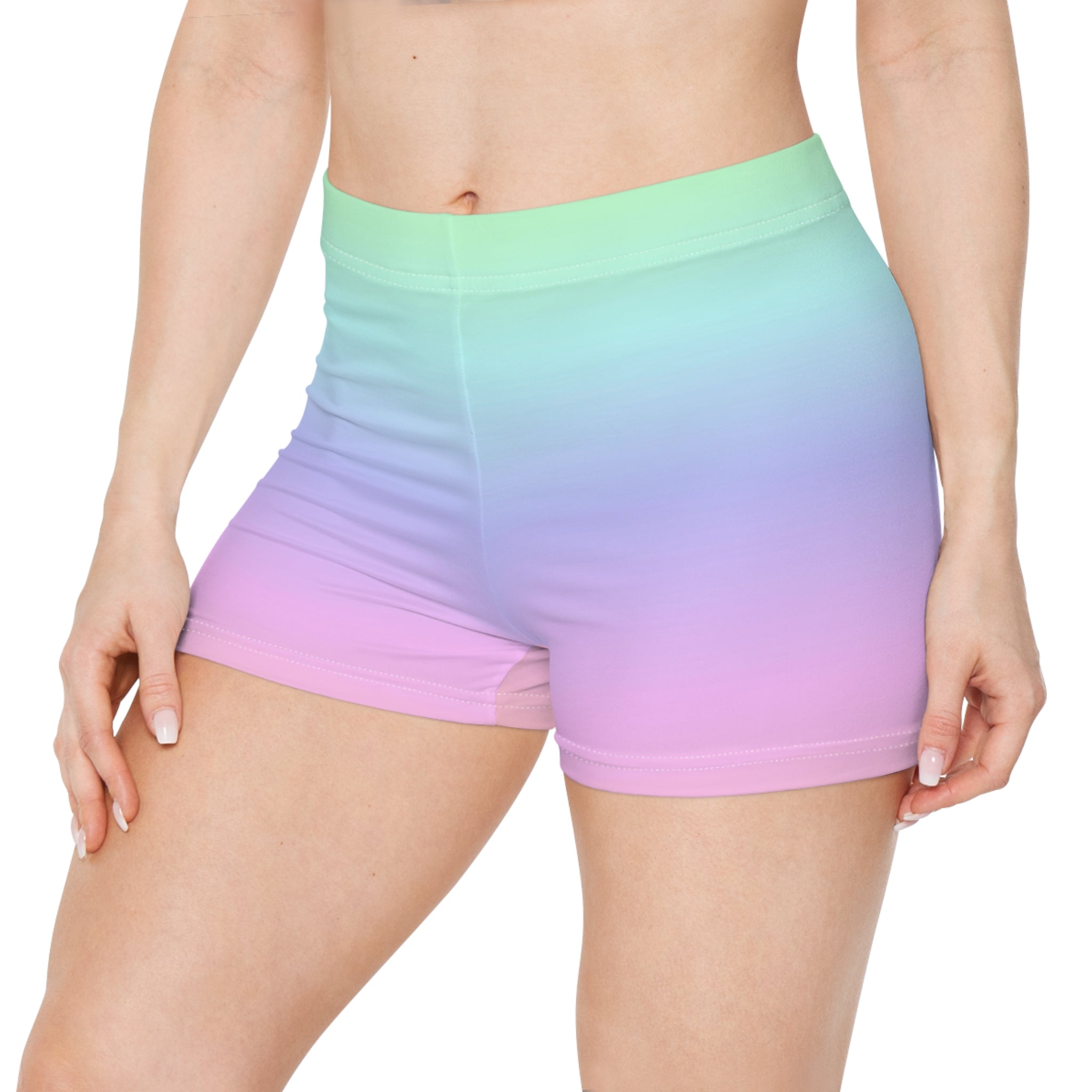 Pastel colored 2024 womens shorts