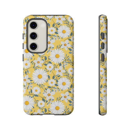 Daisy Iphone 14 13 12 Pro Case, Yellow Flowers Floral Cute Aesthetic Tough Cases 11 8 Plus X XR XS Max Pixel Galaxy S23 s22 Phone Starcove Fashion