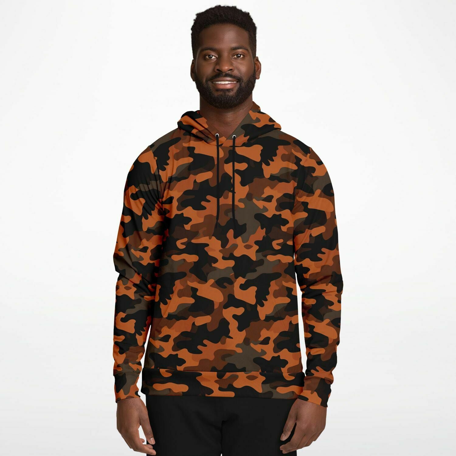 Mens best sale camo pullover