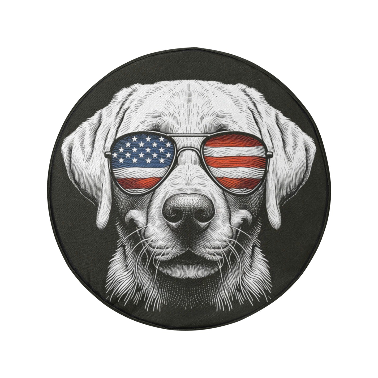 Labrador Retriever with Flowers Spare Tire Cover for any Vehicle, Make, Model store and Size