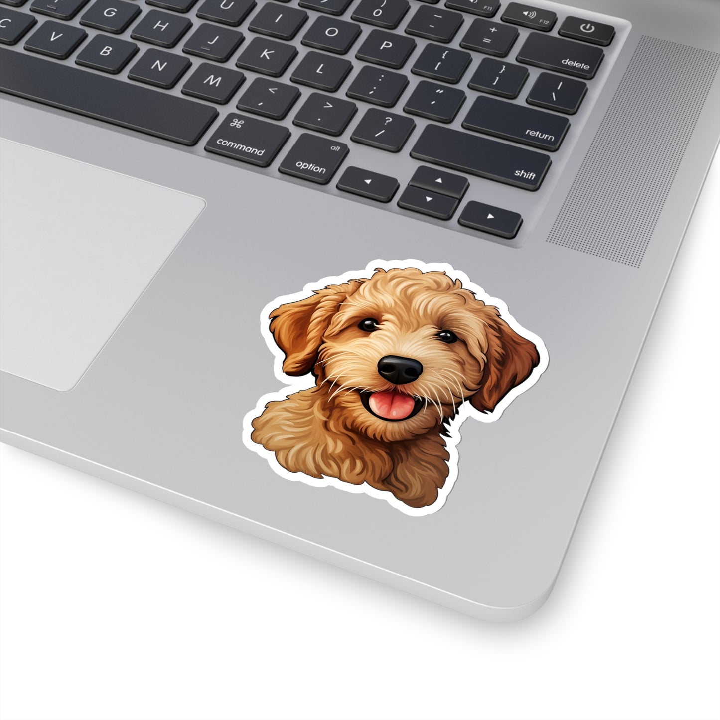Goldendoodle Sticker Decal, Dog Puppy Art Vinyl Laptop Cute Waterbottle Tumbler Car Waterproof Bumper Clear Aesthetic Die Cut Wall Starcove Fashion