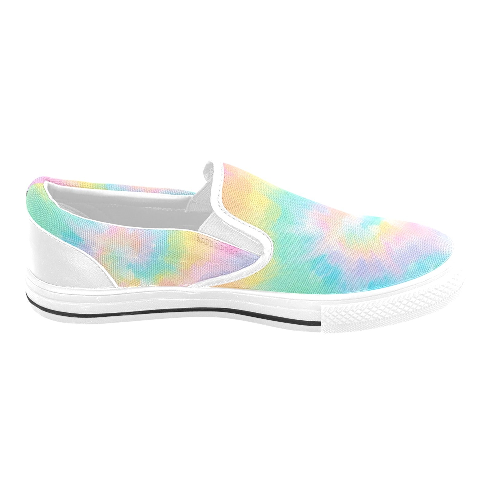 Women’s Tie-Dye outlet slip-on canvas shoes