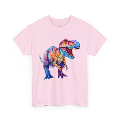 Trex Dinosaur Tshirt, Dino Watercolor Adult Designer Graphic Aesthetic Crewneck Men Male Cool Women Tee Top Short Sleeve Shirt