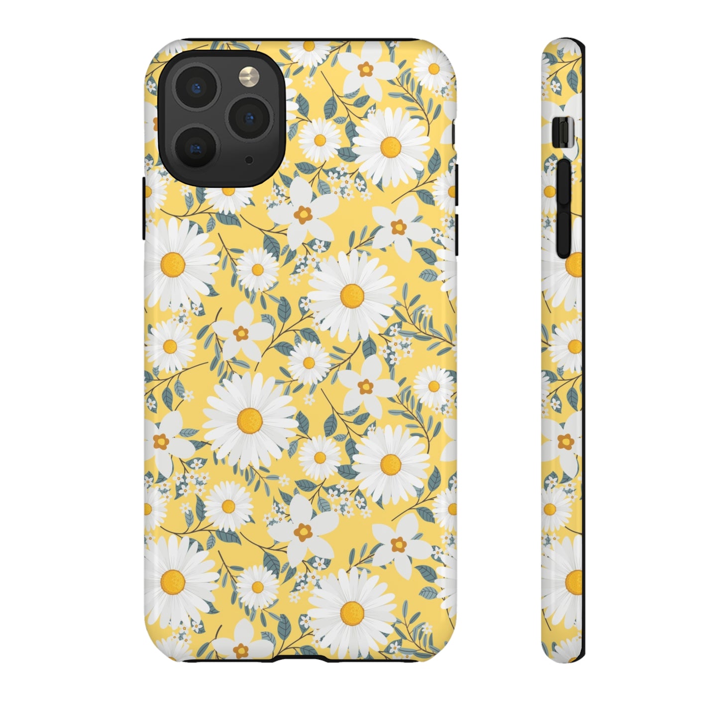 Daisy Iphone 14 13 12 Pro Case, Yellow Flowers Floral Cute Aesthetic Tough Cases 11 8 Plus X XR XS Max Pixel Galaxy S23 s22 Phone Starcove Fashion