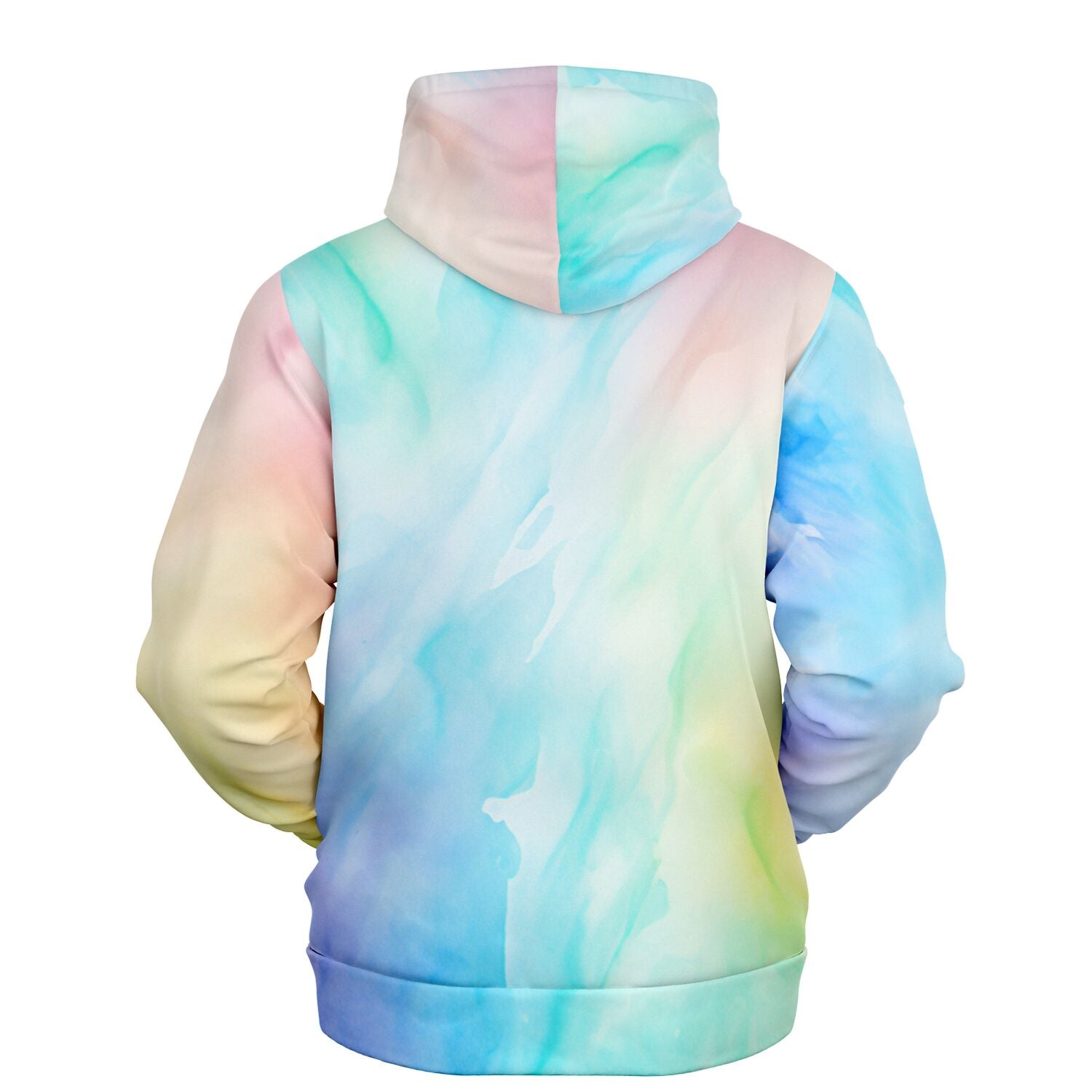 Multicolor pastel hoodie best sale