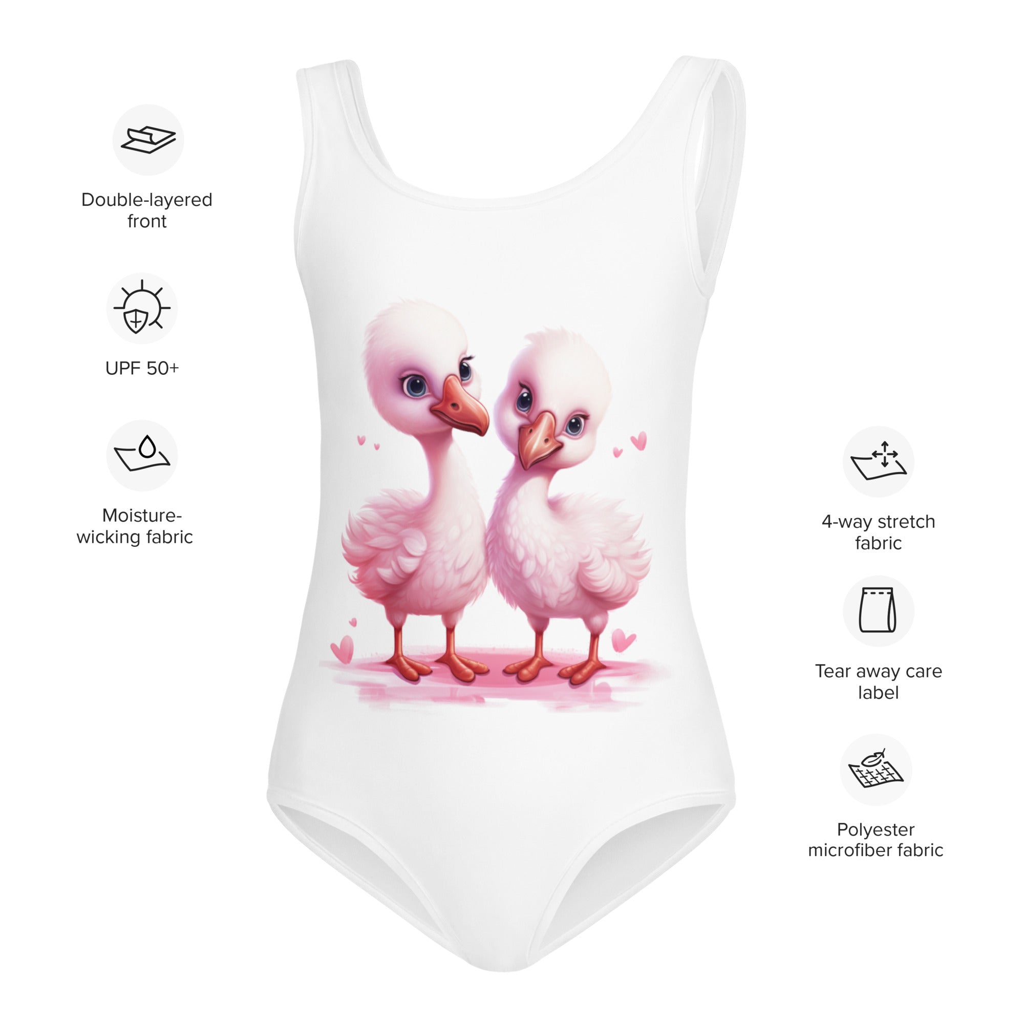 Kids flamingo hot sale bathing suit