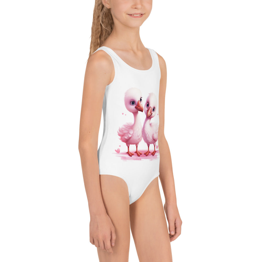 Kids sales flamingo swimsuit