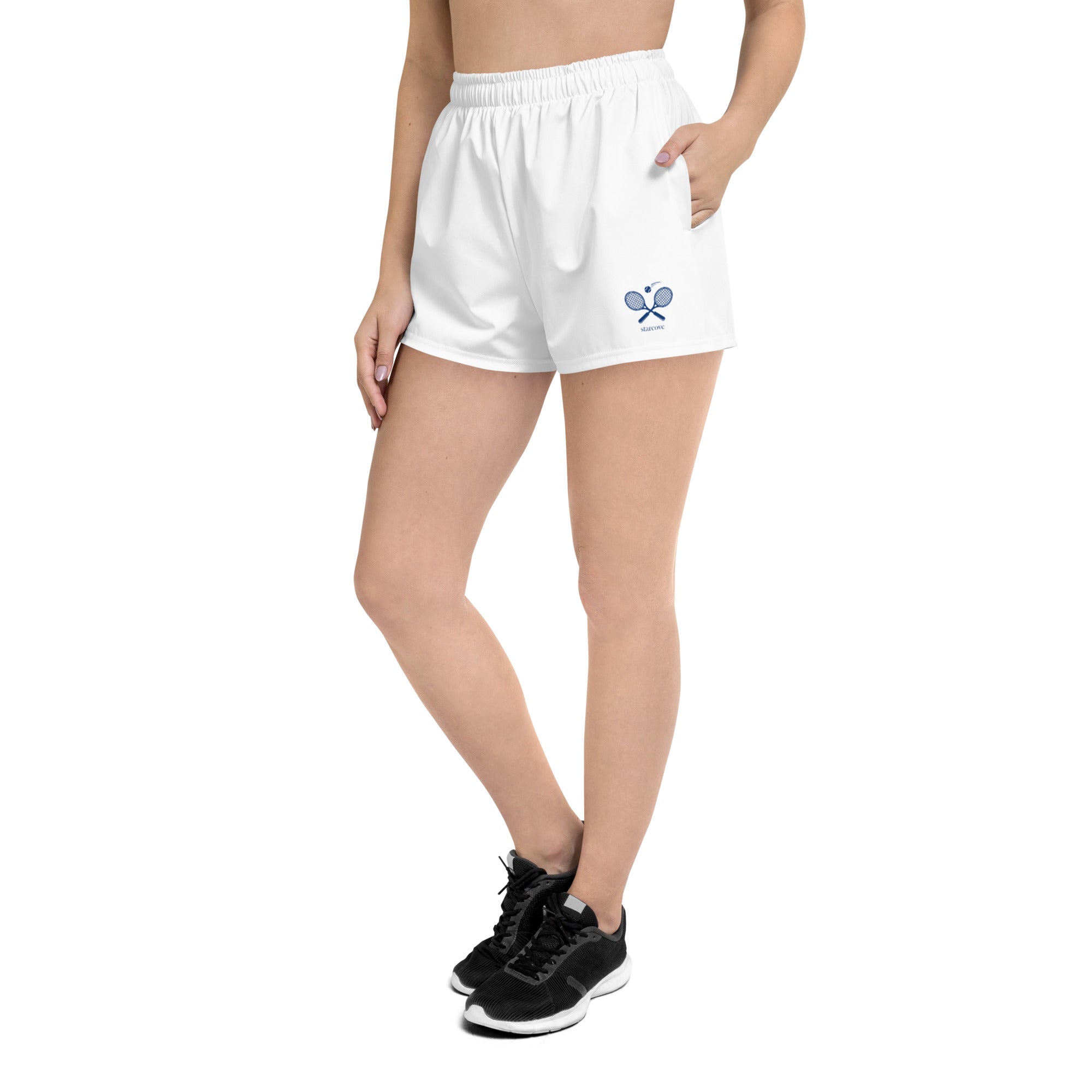 White tennis shorts sales womens