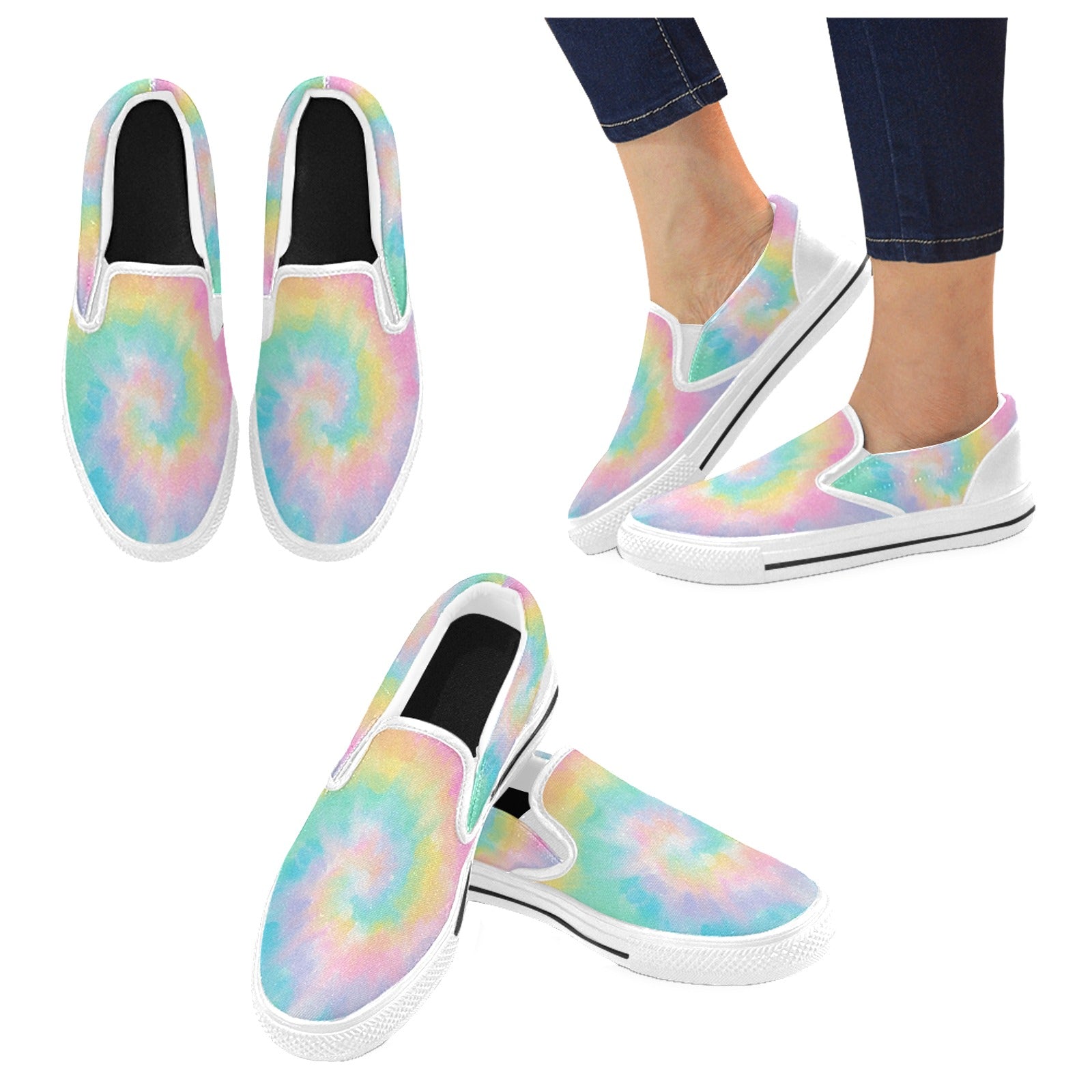 Women's Be Kind Pastel Tie Dye Low Top high quality Sneakers