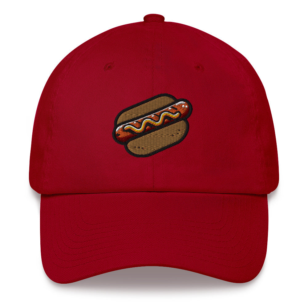 Hotdog Baseball Dad Hat Cap, Food Sausage Funny Mom Trucker Men Women Adult Embroidery Embroidered Cool Designer Gift