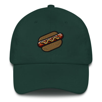 Hotdog Baseball Dad Hat Cap, Food Sausage Funny Mom Trucker Men Women Adult Embroidery Embroidered Cool Designer Gift