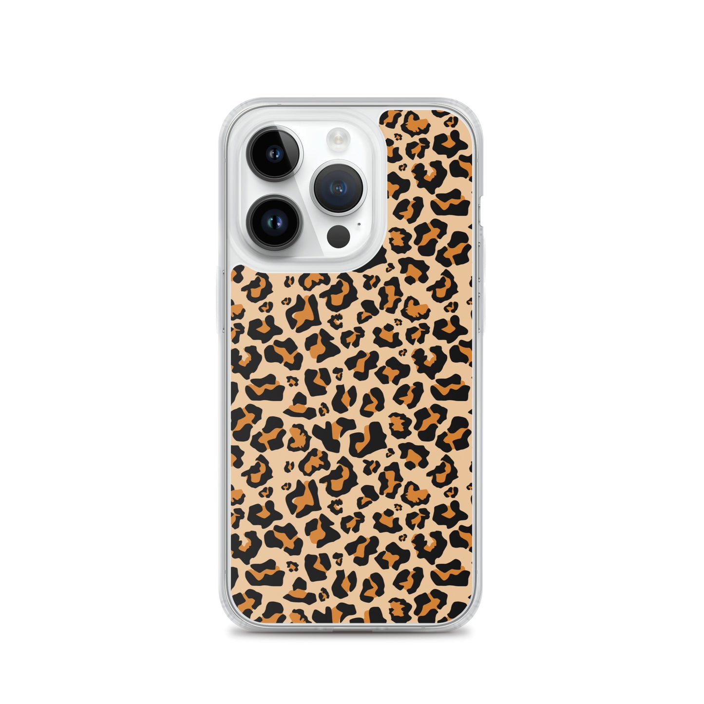 Leopard Print iPhone 15 14 13 12 Case Pro Max, Cheetah Animal iPhone 11 Mini SE XS Max XR X 7 8 Cell Phone Case