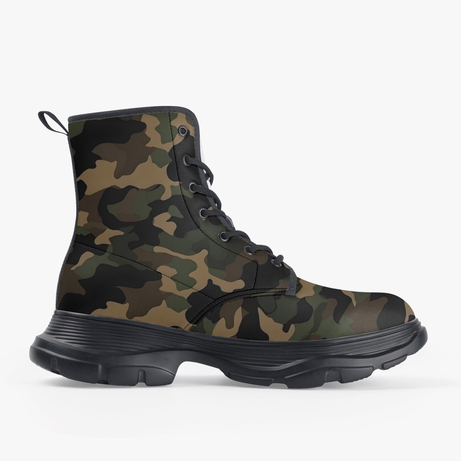 Prada camo outlet boots