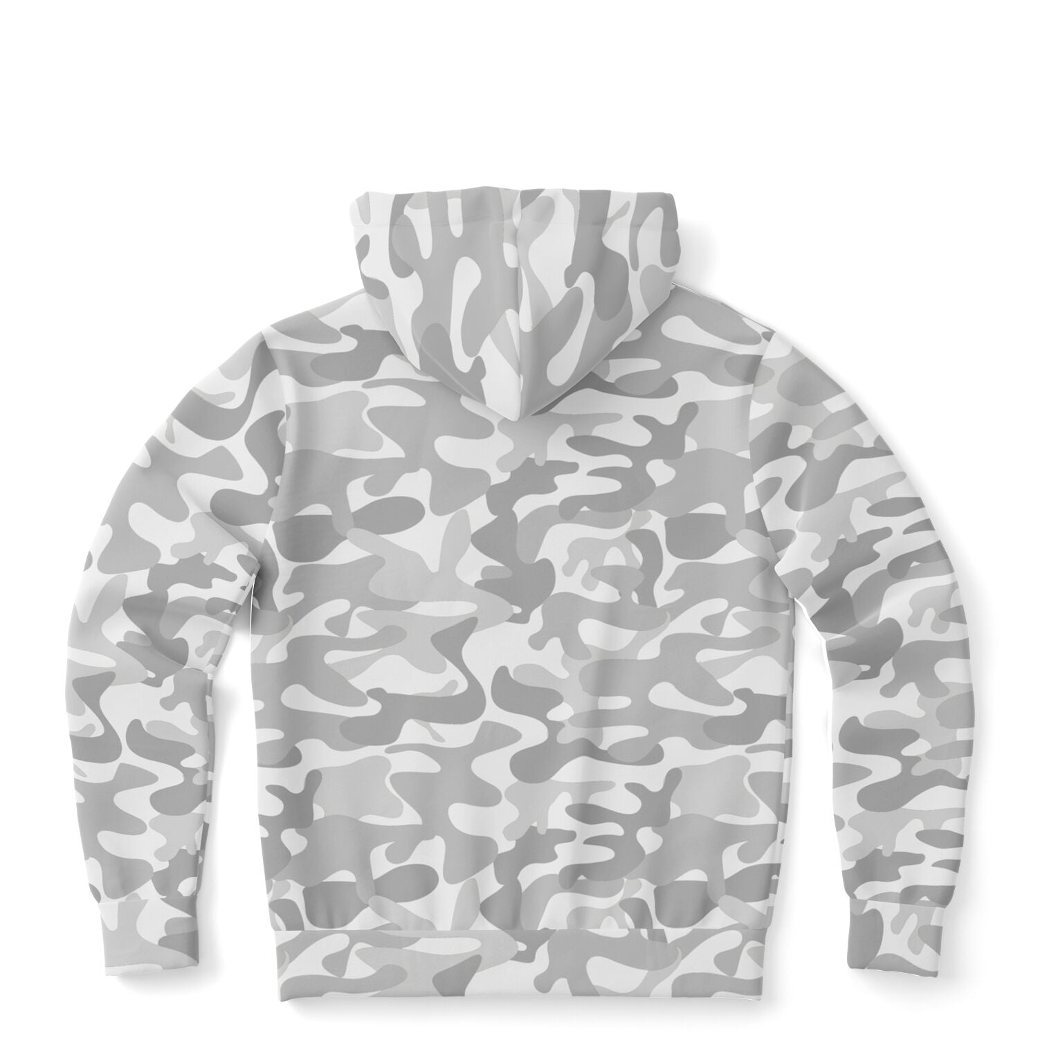 White camo sale zip up hoodie