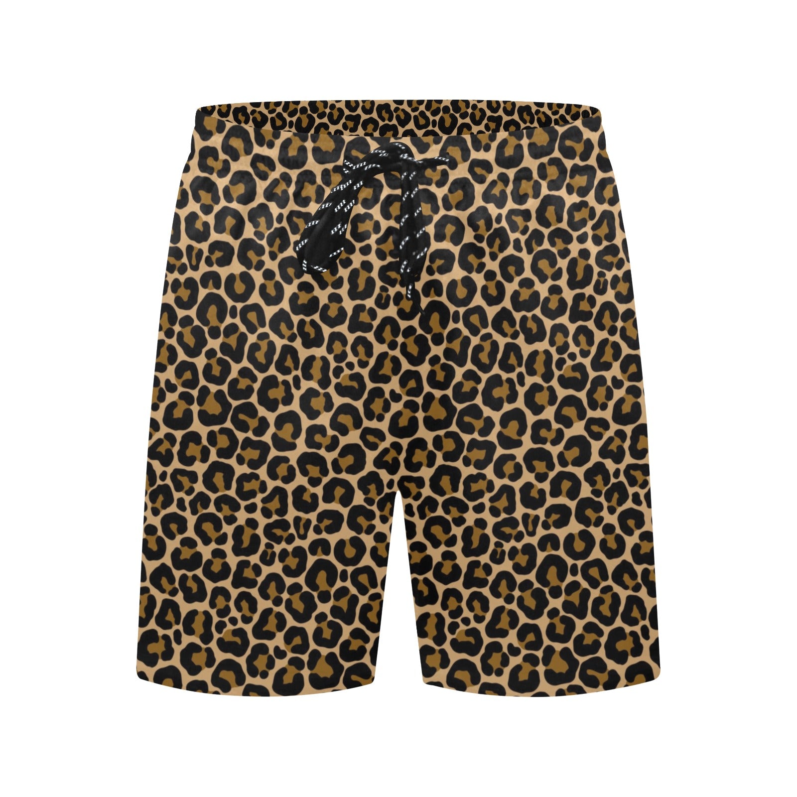 Mens leopard print bathing clearance suit