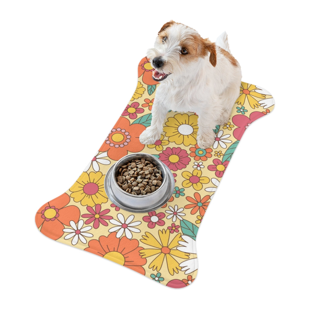 Pet Placemat, Personalized Dog Food + Water Bowl Mat