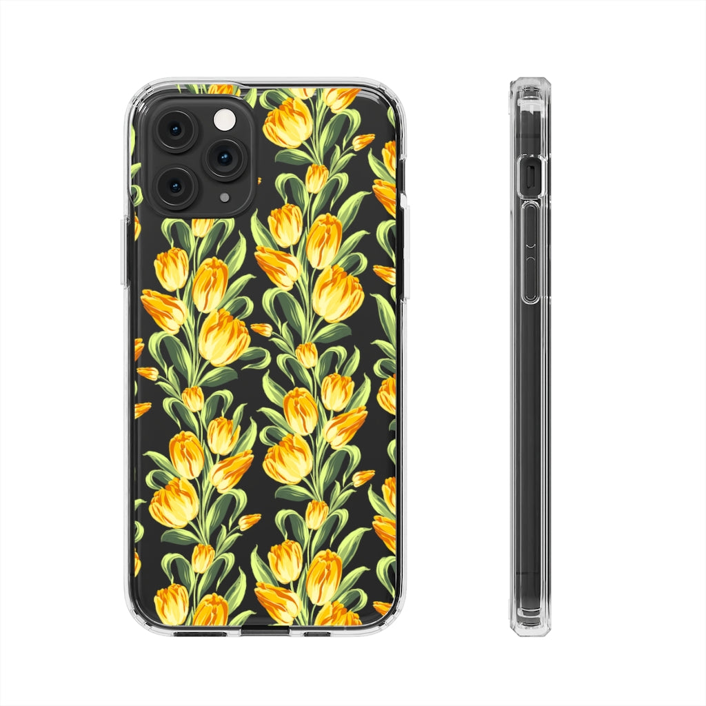 Iphone 13 Pro Clear Flowers Cases  Case Iphone 11 Flowers Aesthetic -  Flower Phone - Aliexpress