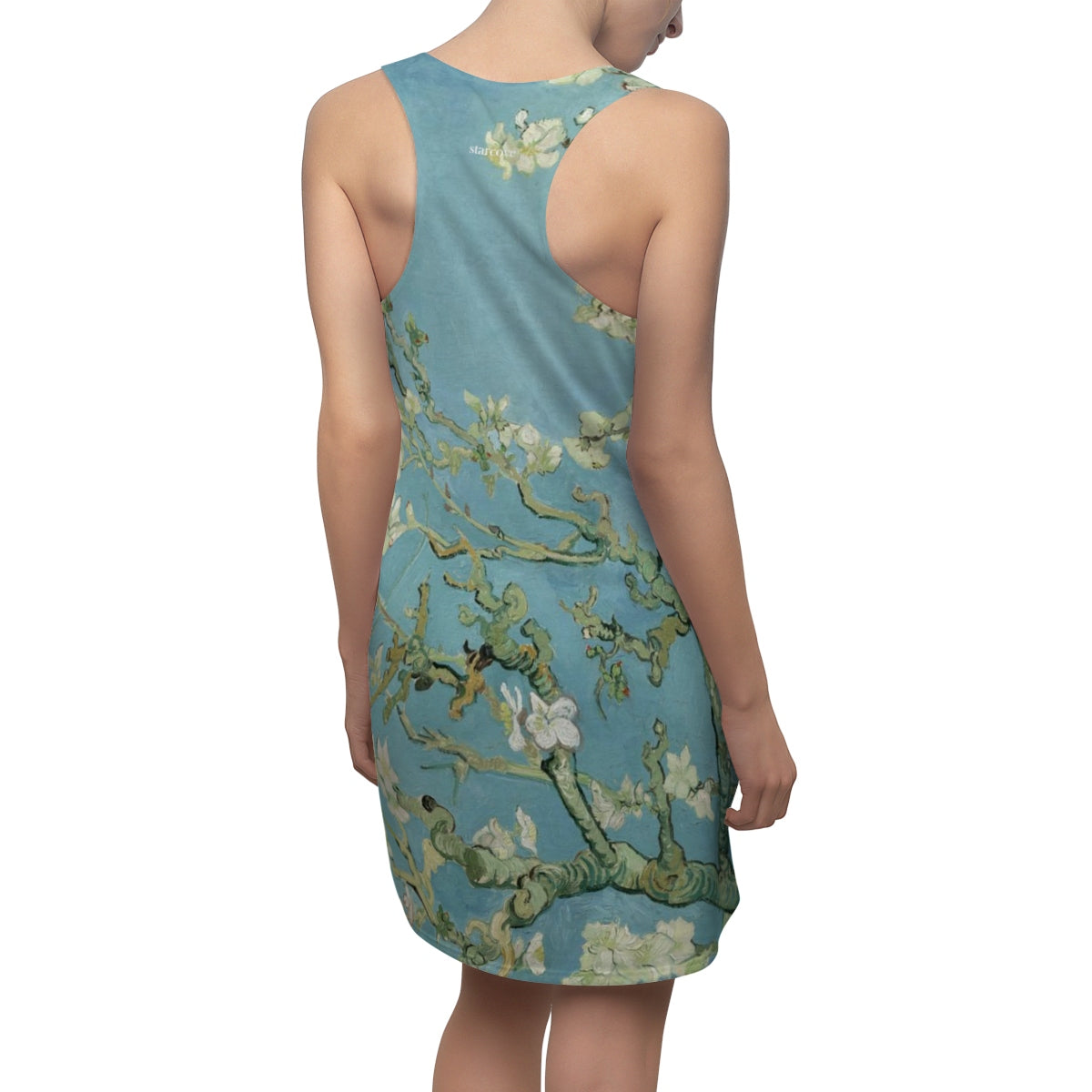 Vintage Floral Dress, Vincent Van Gogh Painting, Fine Art Dress Clothi ...
