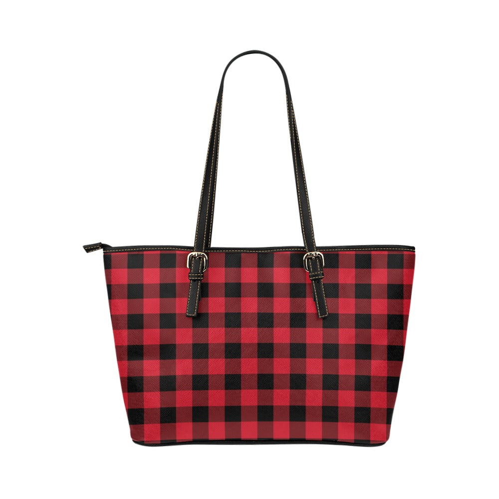 Red and black hot sale checkered purse