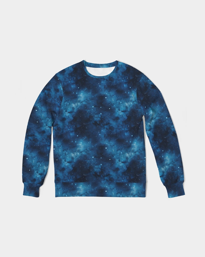 Blue discount graphic sweater