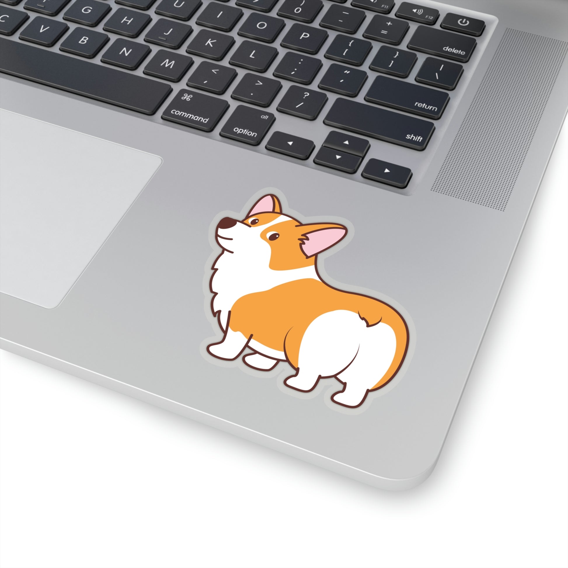 Corgi Sticker, Puppy Butt Dog Animal Pet Welsh Laptop Decal Vinyl Cute Waterbottle Tumbler Car Waterproof Bumper Die Cut Wall Mural Starcove Fashion