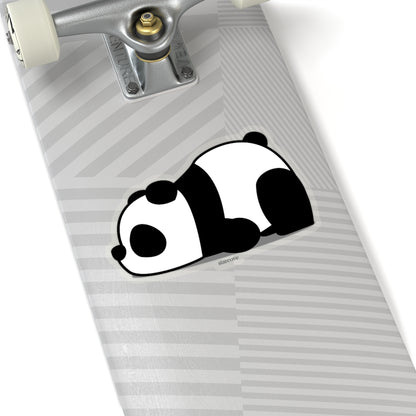 Sleepy Giant Panda Sticker, Chinese Laptop Decal Vinyl Cute Waterbottle Tumbler Car Waterproof Bumper Aesthetic Die Cut Wall Mural Starcove Fashion