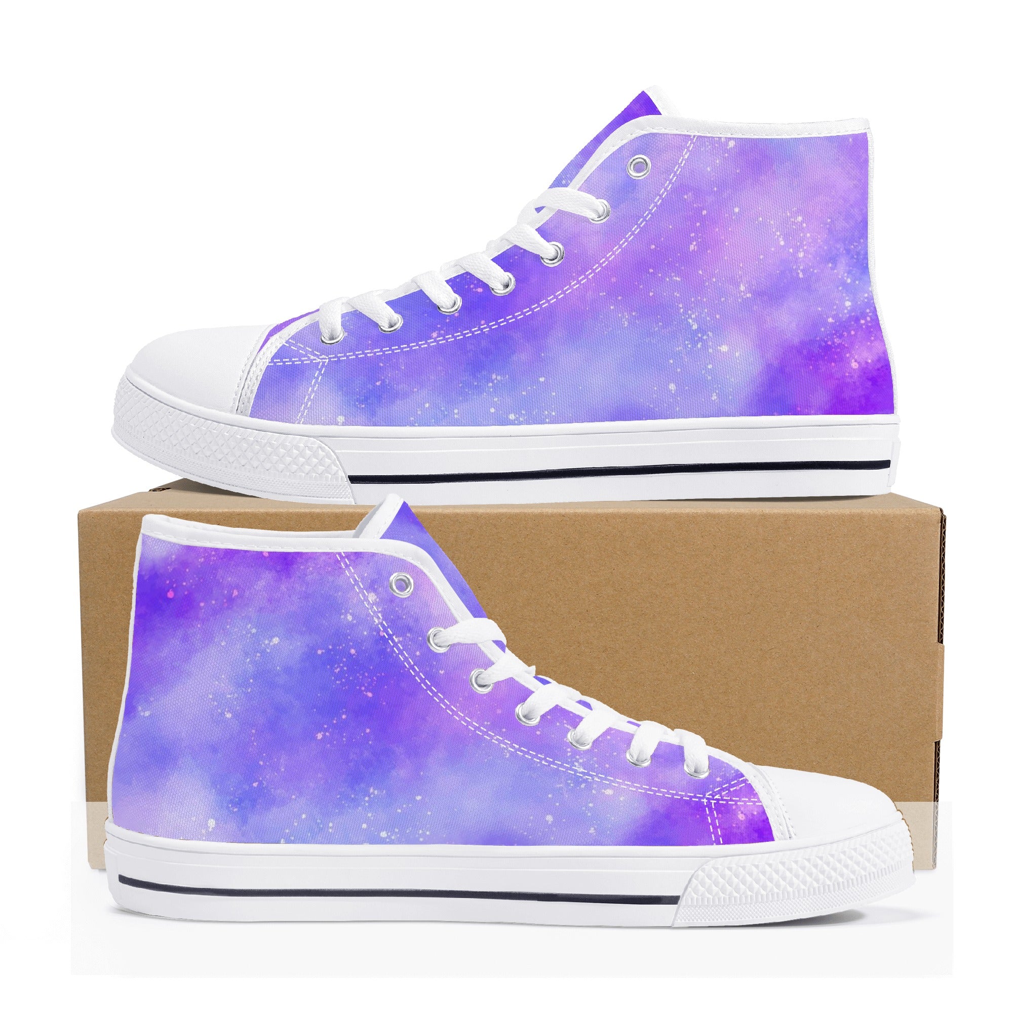 STAR-SEED Love Galactica! - Women’s high top canvas sold shoes gift!