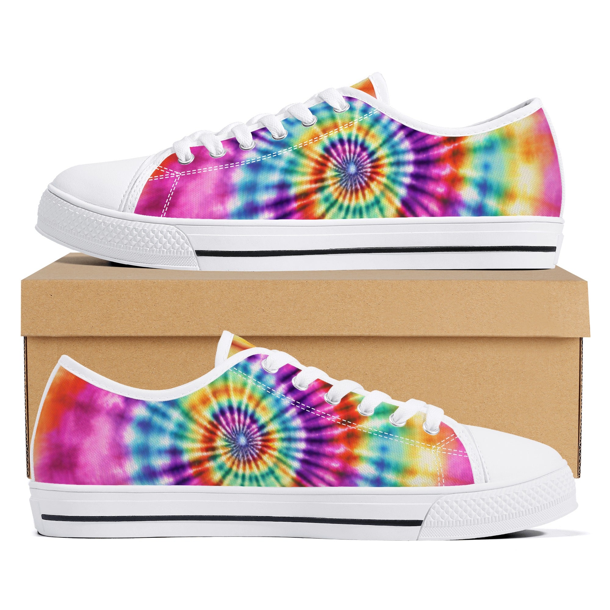 Girls tie best sale dye shoes