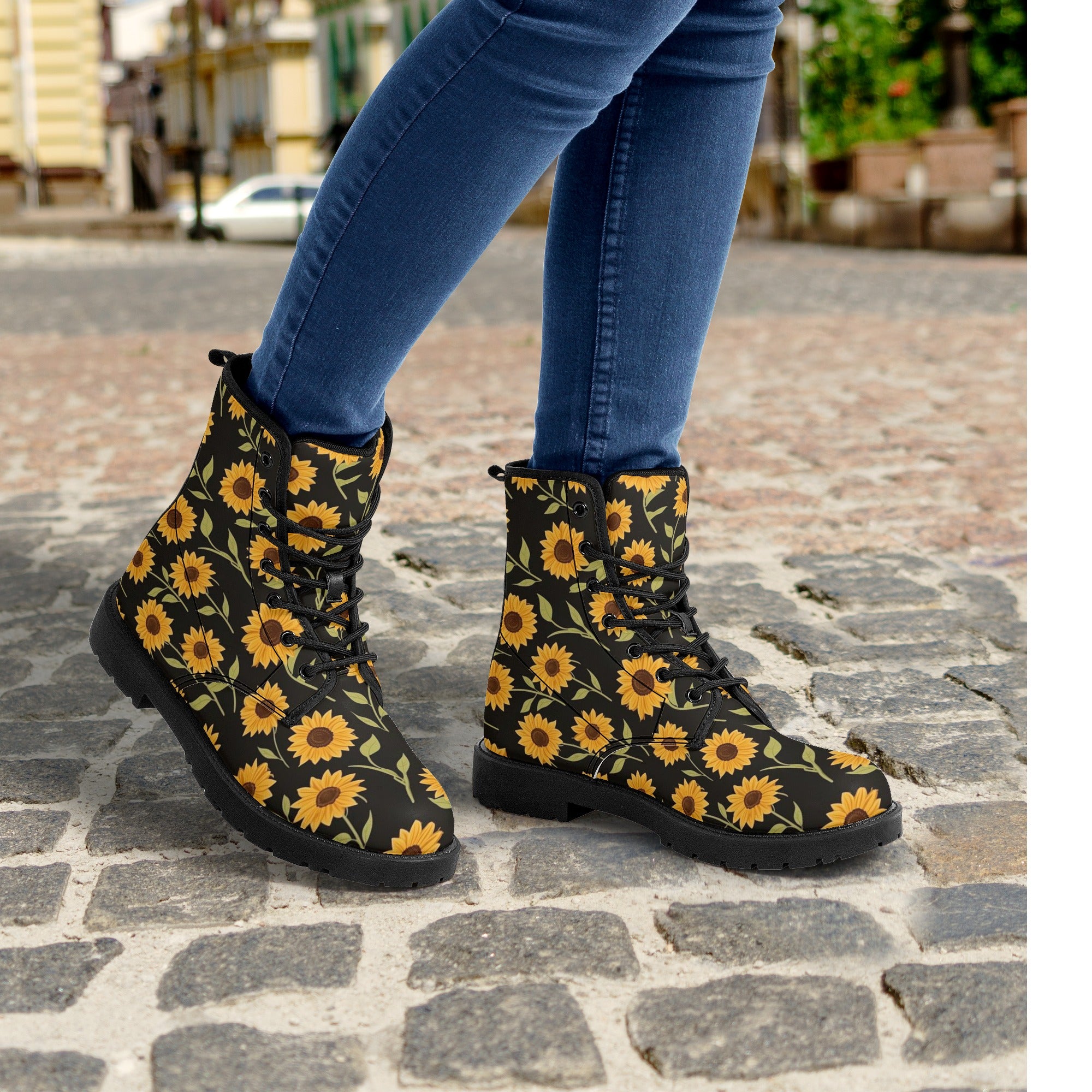 Ladies hot sale floral boots