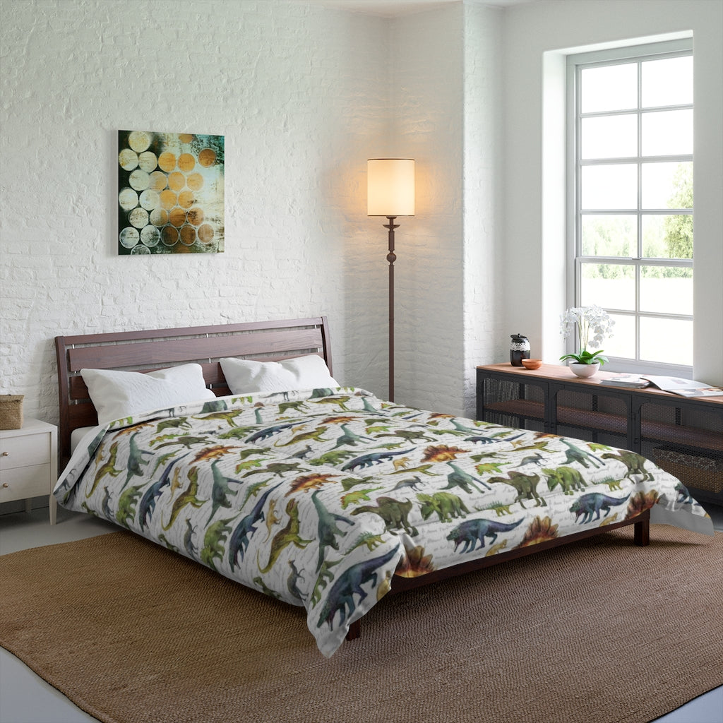 Dinosaur popular room decor and full/queen bedding