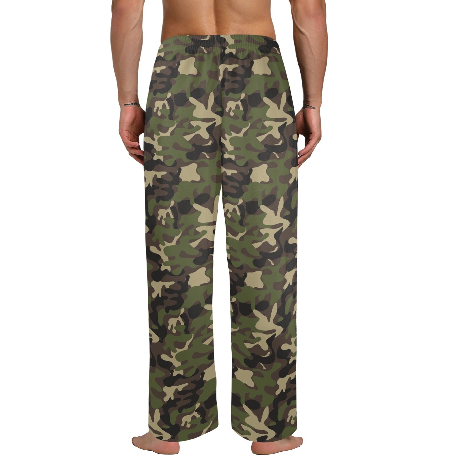 New Men Daily Casual Camouflage Pants Men Elastic Comfortable Trousers Men  Camo Harem Pants Sports Joggers Trouser Male