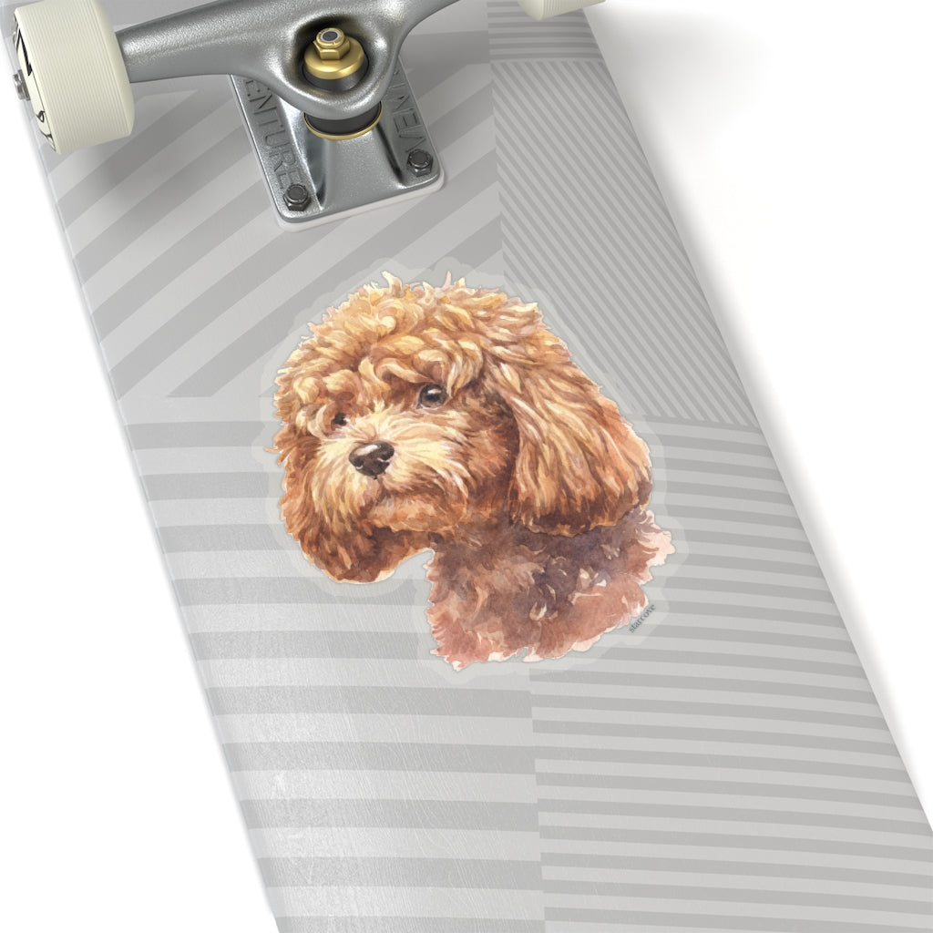 Poodle car hot sale decal