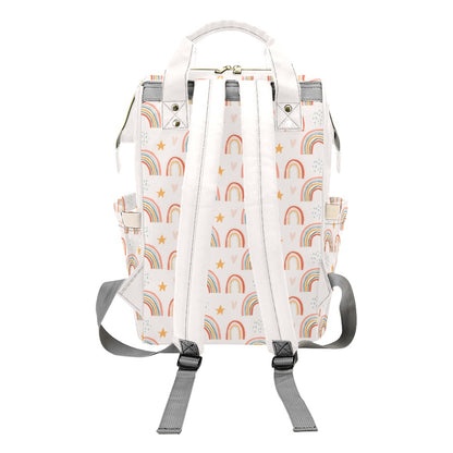 Personalized Diaper Bag Backpack Baby Girl Boho Nursery 