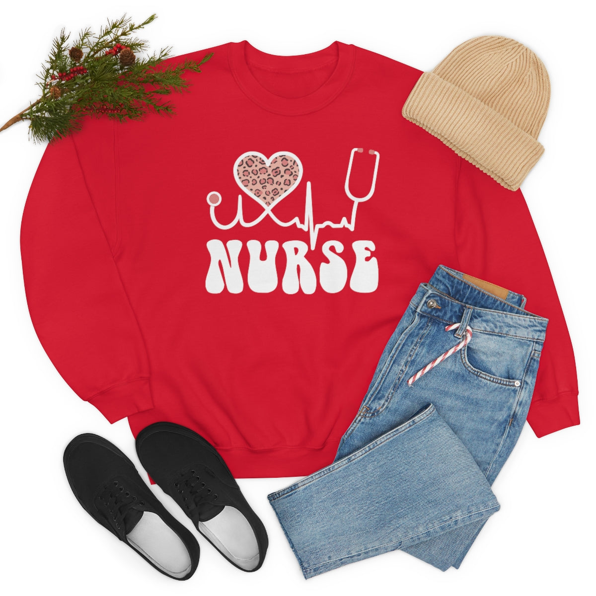 Nurse Sweatshirt, Practitioner Graphic Crewneck Fleece Cotton Sweater Jumper Pullover Men Women Adult Aesthetic Top Starcove Fashion