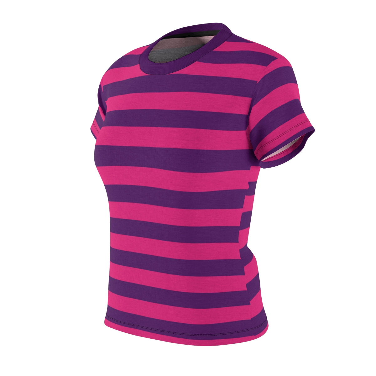 Purple and hot sale pink graphic tee