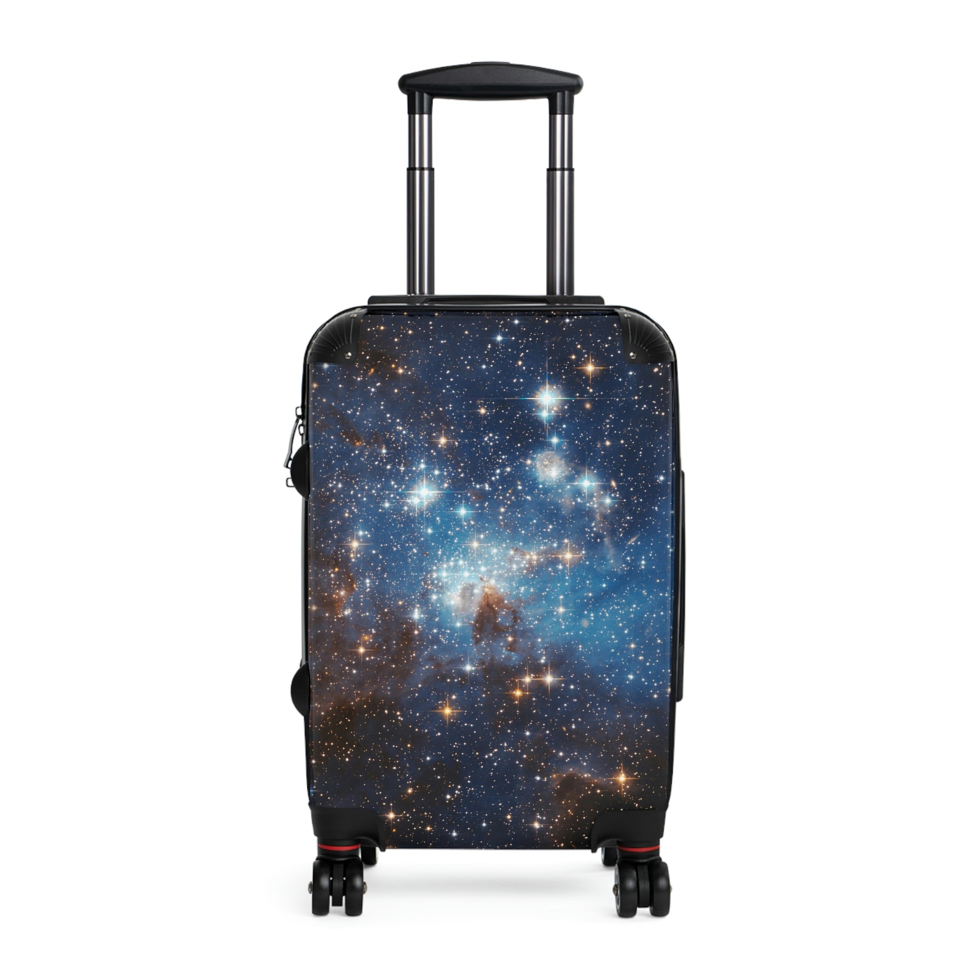 Space Galaxy Cabin Suitcase Luggage, Stars Nebula Carry On Travel Bag Rolling Spinner with Lock Decorative Designer Hard Shell Wheels Case Starcove Fashion