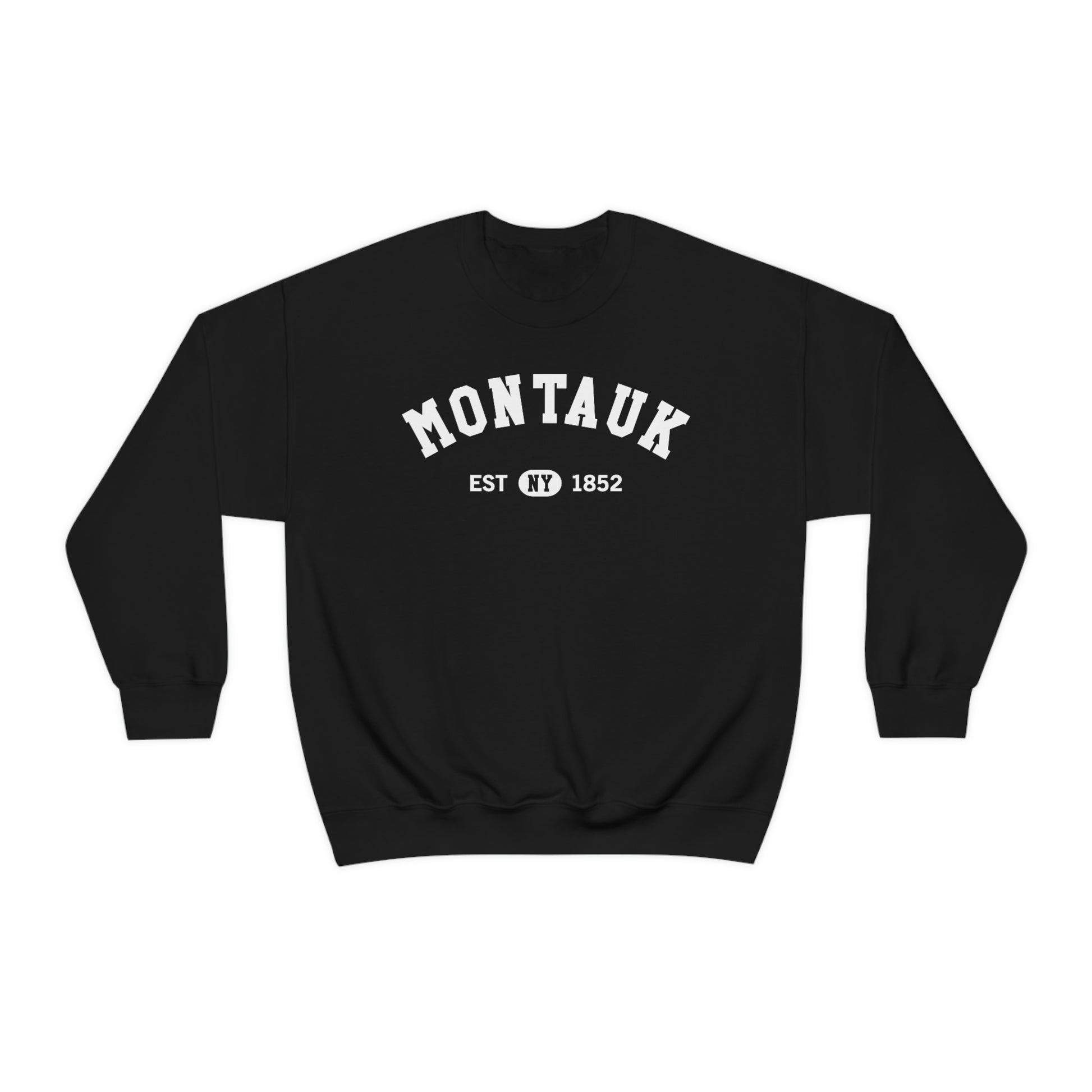 Montauk Sweatshirt, New York NY Beach Graphic Crewneck Fleece Cotton Sweater Jumper Pullover Men Women Aesthetic Designer Top Starcove Fashion