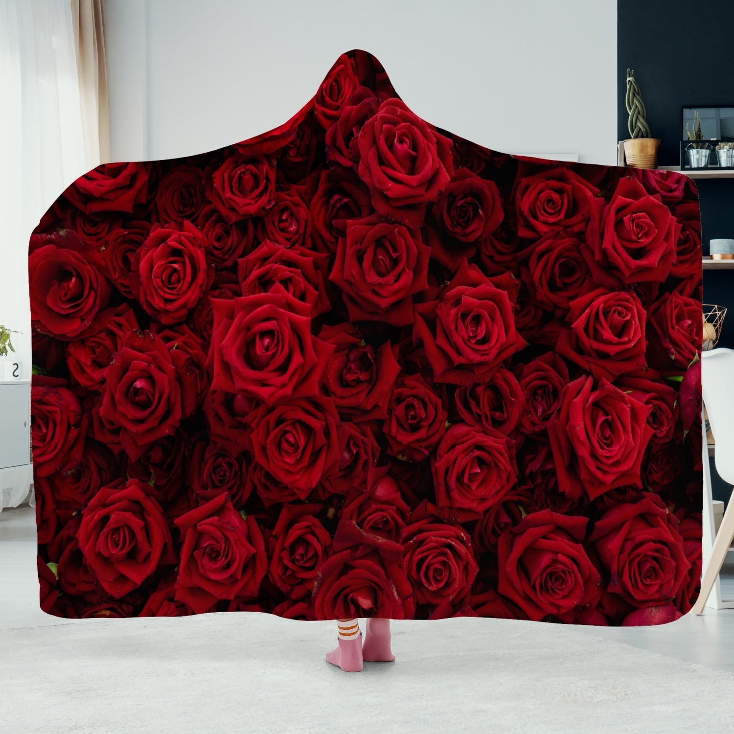 NEW 2- VS Sherpa on sale Blankets in Roses